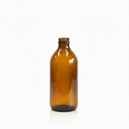 MORGAN'S Glass Amber Crown Top Bottles 330ml 12 Pack
