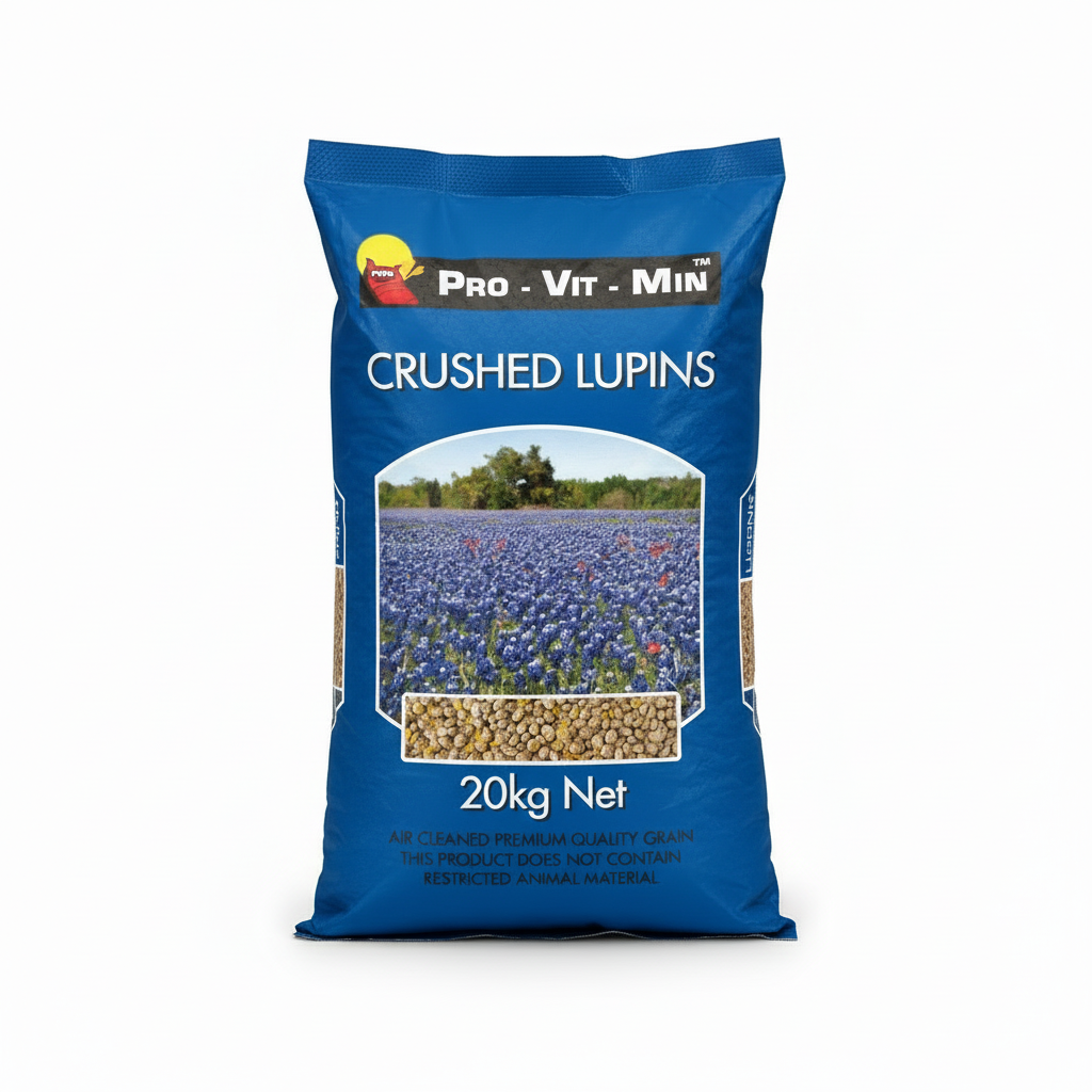 20kg Crushed Lupins Bag