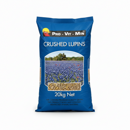 20kg Crushed Lupins Bag