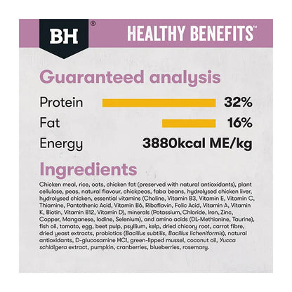 BLACK HAWK Healthy Benefits Hairball Chicken Adult Cat