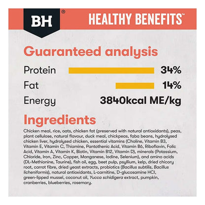 BLACK HAWK Healthy Benefits Indoor Chicken Adult Cat