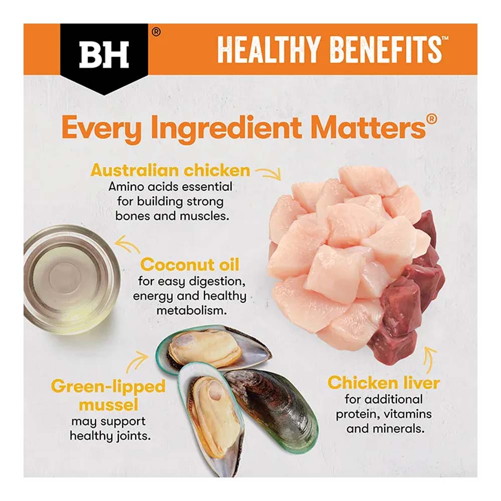 BLACK HAWK Healthy Benefits Weight Chicken Adult Cat