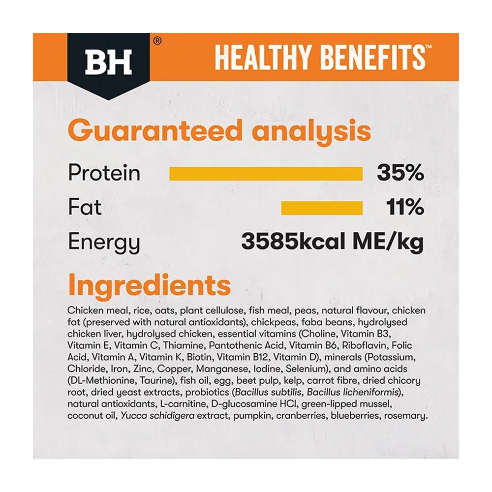 BLACK HAWK Healthy Benefits Weight Chicken Adult Cat