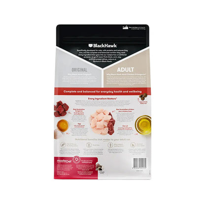 BLACK HAWK Chicken & Kangaroo Original Adult Cat Food