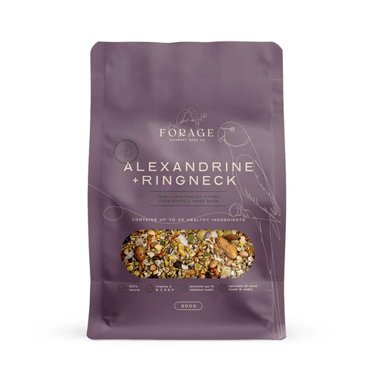 FORAGE GOURMET BIRD SEED Alexandrine & Ringneck