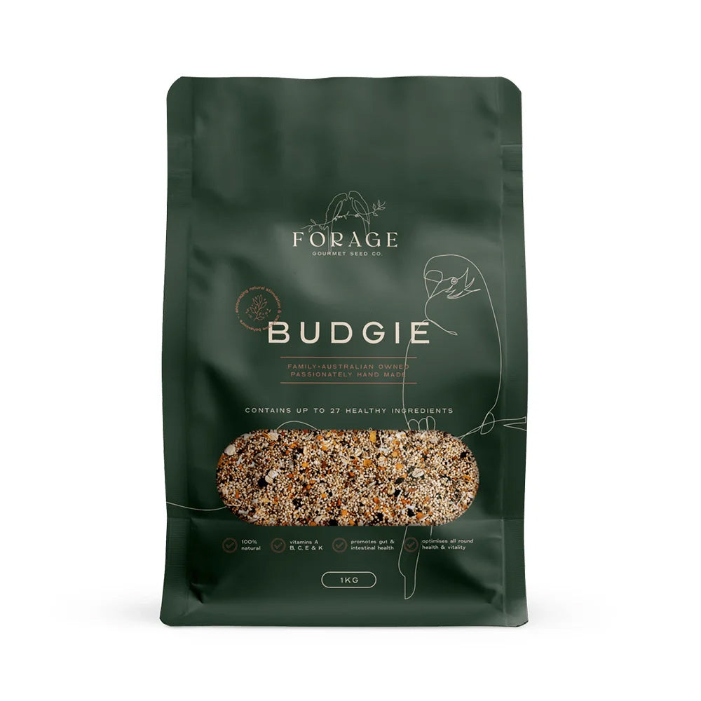 FORAGE GOURMET BIRD SEED Budgie