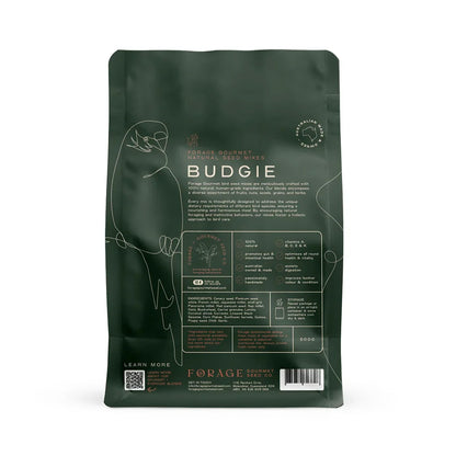 FORAGE GOURMET BIRD SEED Budgie