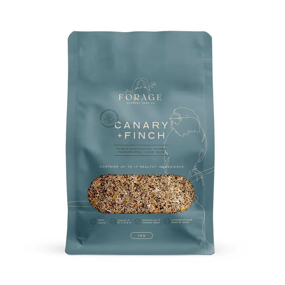 FORAGE GOURMET BIRD SEED Canary & Finch
