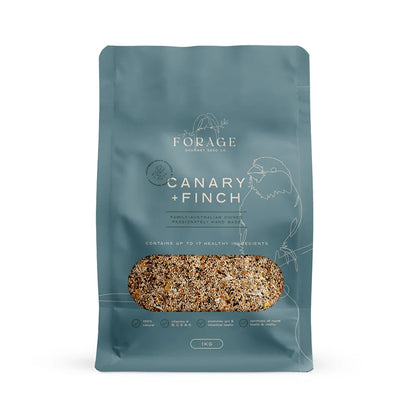 FORAGE GOURMET BIRD SEED Canary & Finch