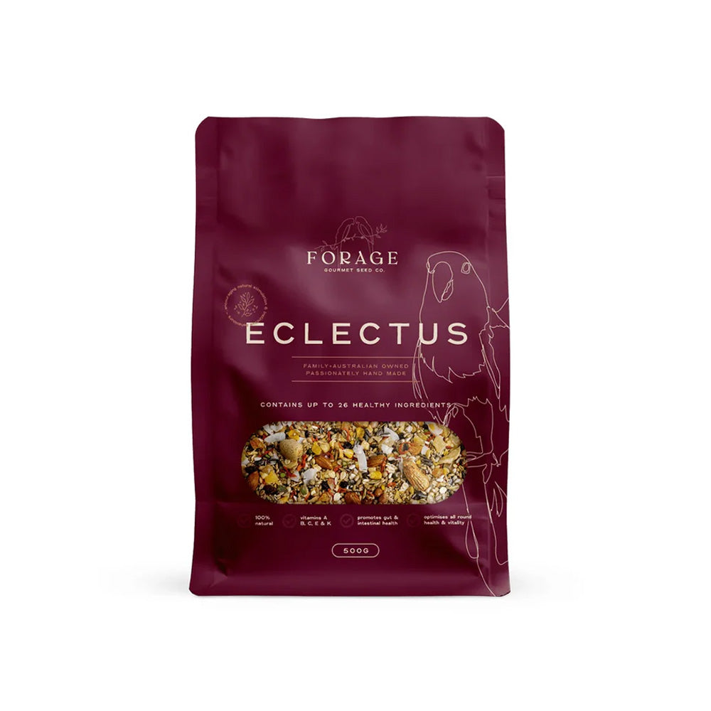 FORAGE GOURMET BIRD SEED Eclectus
