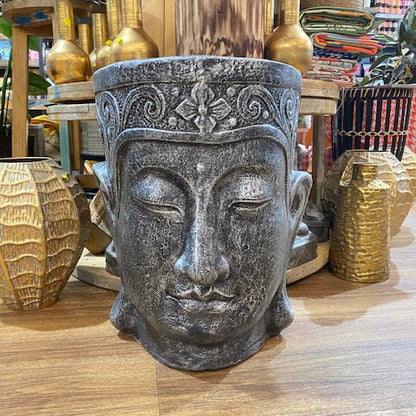 Buddha Face Garden Wall Planter