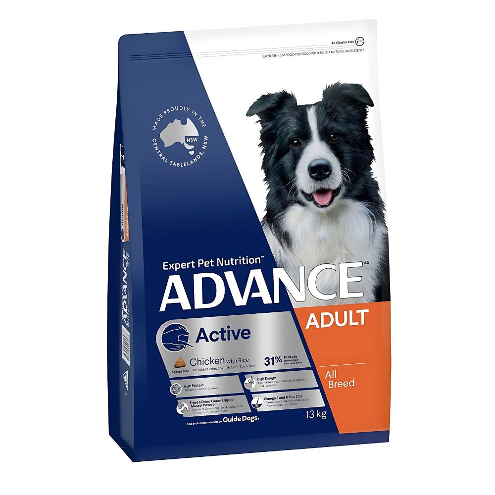 ADVANCE Active Adult All Breed Chicken with Rice Dry Dog Food