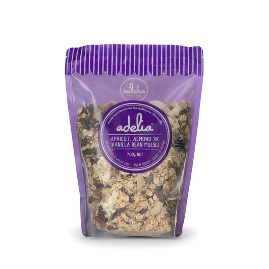 ADELIA Apricot, Almond & Vanilla Bean Muesli