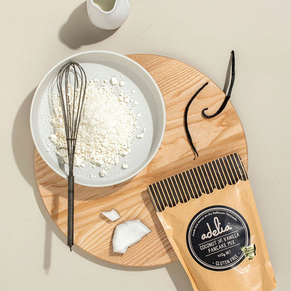 ADELIA Coconut & Vanilla Bean Pancake Mix