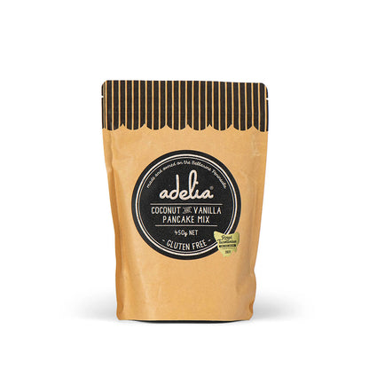 ADELIA Coconut & Vanilla Bean Pancake Mix