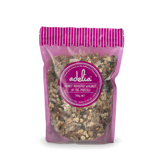 ADELIA Honey Roasted Walnut & Fig Muesli