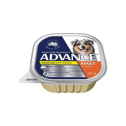 ADVANCE Adult All Breed Chicken Casserole Wet Dog Food