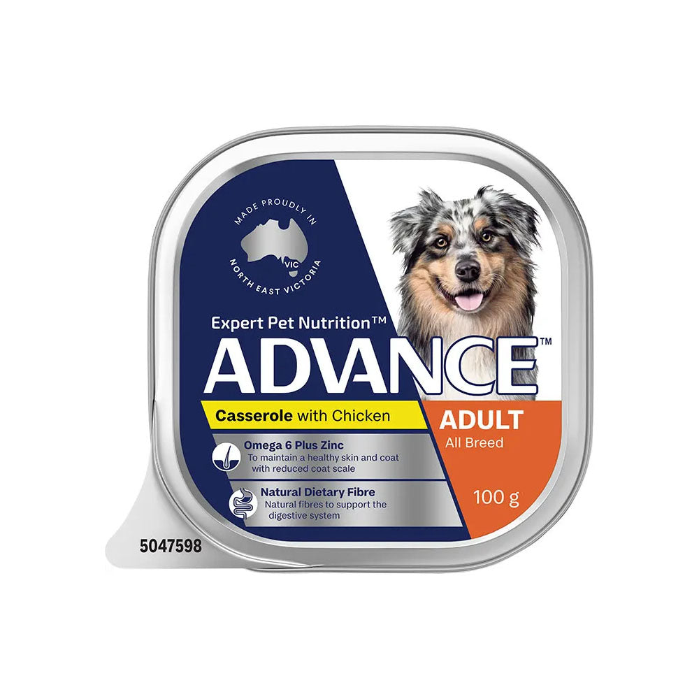 ADVANCE Adult All Breed Chicken Casserole Wet Dog Food