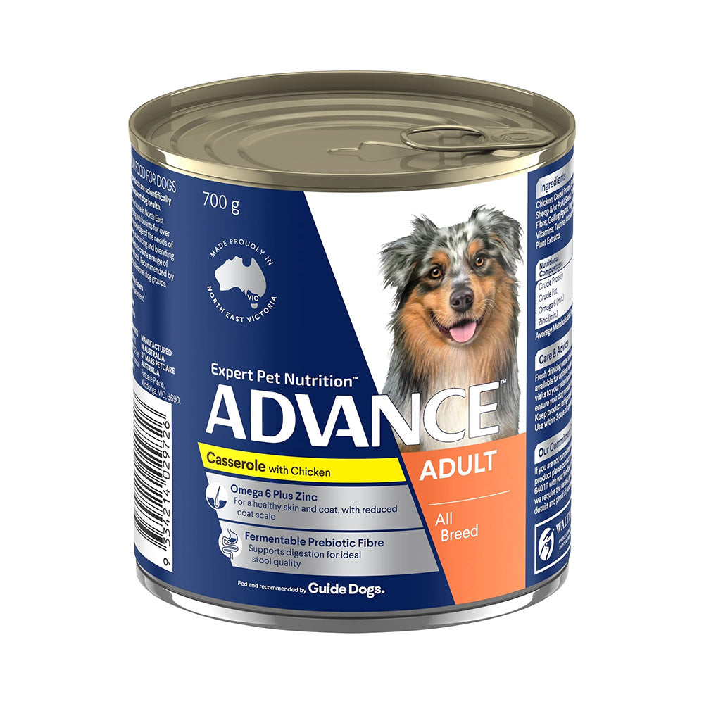 ADVANCE Adult All Breed Chicken Casserole Wet Dog Food