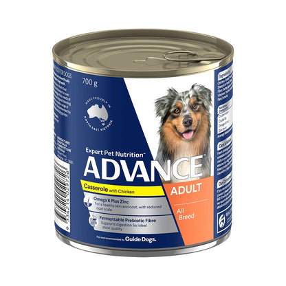ADVANCE Adult All Breed Chicken Casserole Wet Dog Food
