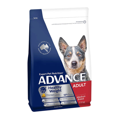 ADVANCE Healthy Weight Adult Medium Breed Chicken with Rice Dry Dog Food