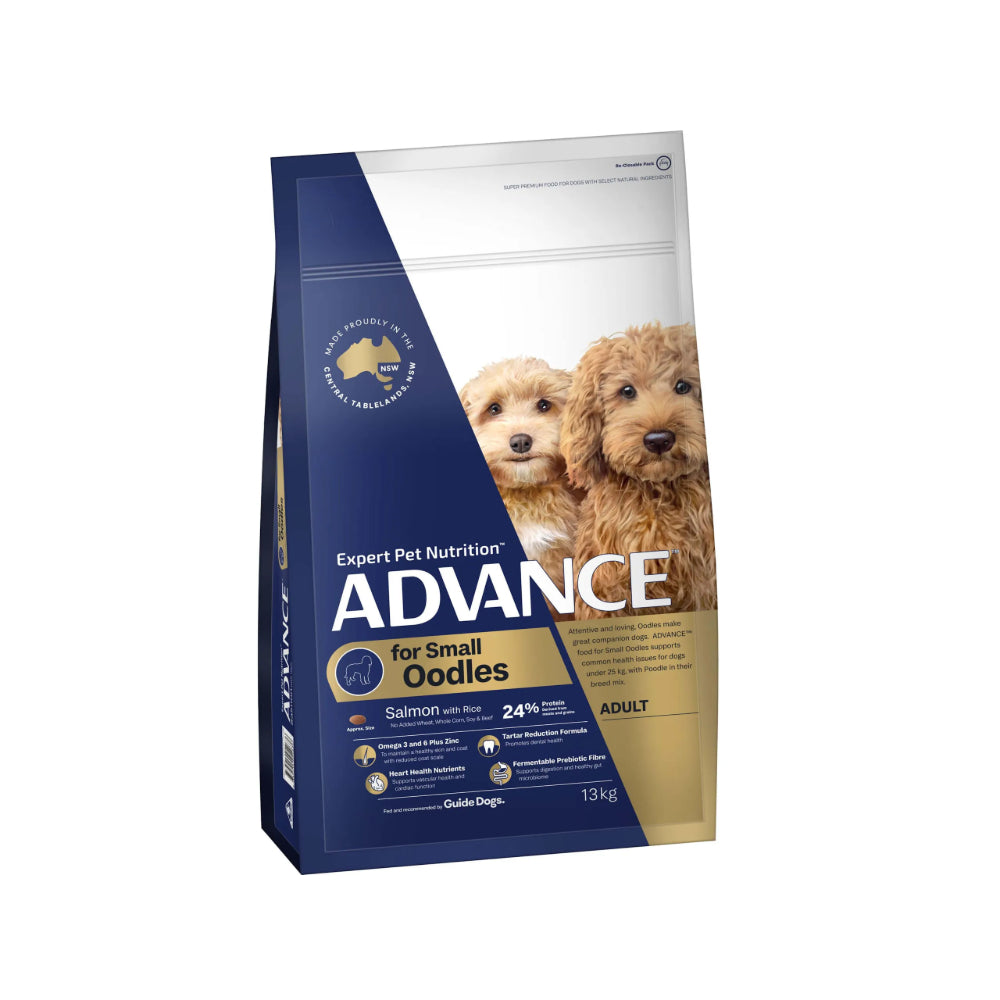 ADVANCE Oodles Adult Small Breed Salmon with Rice Dry Dog Food