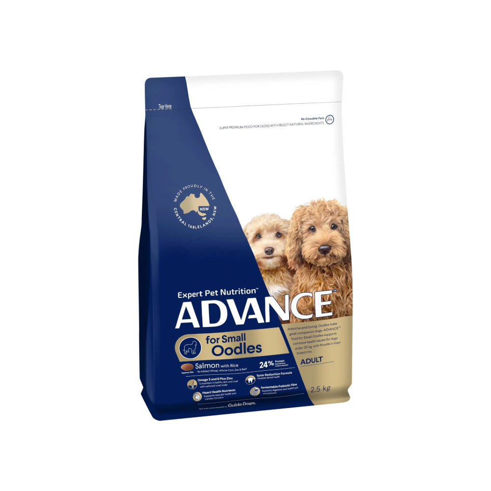 ADVANCE Oodles Adult Small Breed Salmon with Rice Dry Dog Food