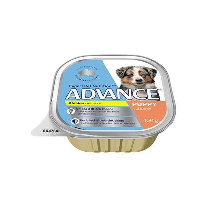 ADVANCE Puppy Growth Chicken with Rice Wet Dog Food