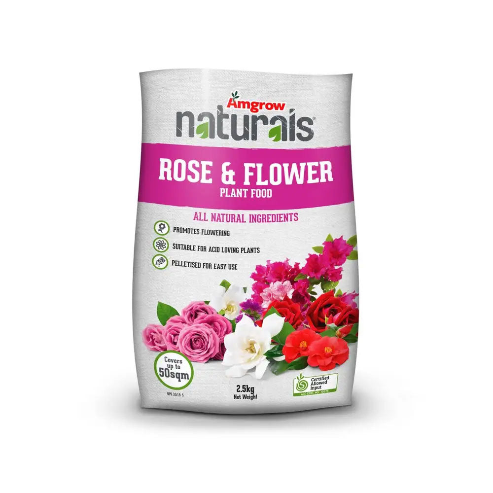 AMGRO Naturals Rose & Flower Plant Food