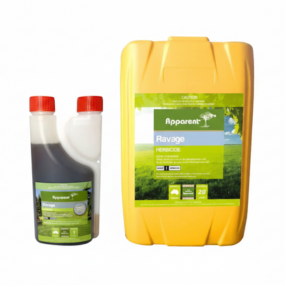 APPARENT Ravage 1L and 20L bottles