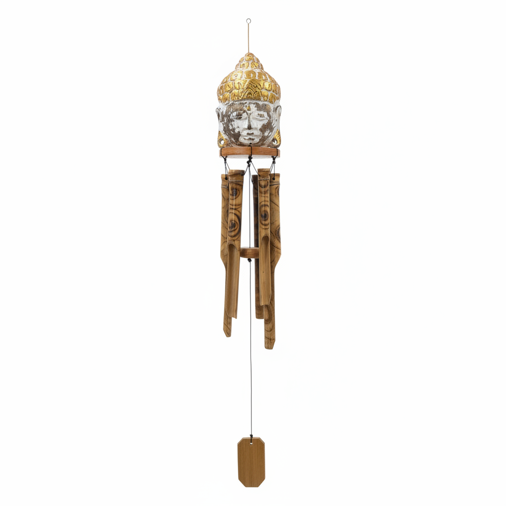 Bamboo Buddha Wind Chime