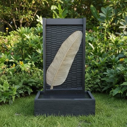 Banana Leaf Water Feature