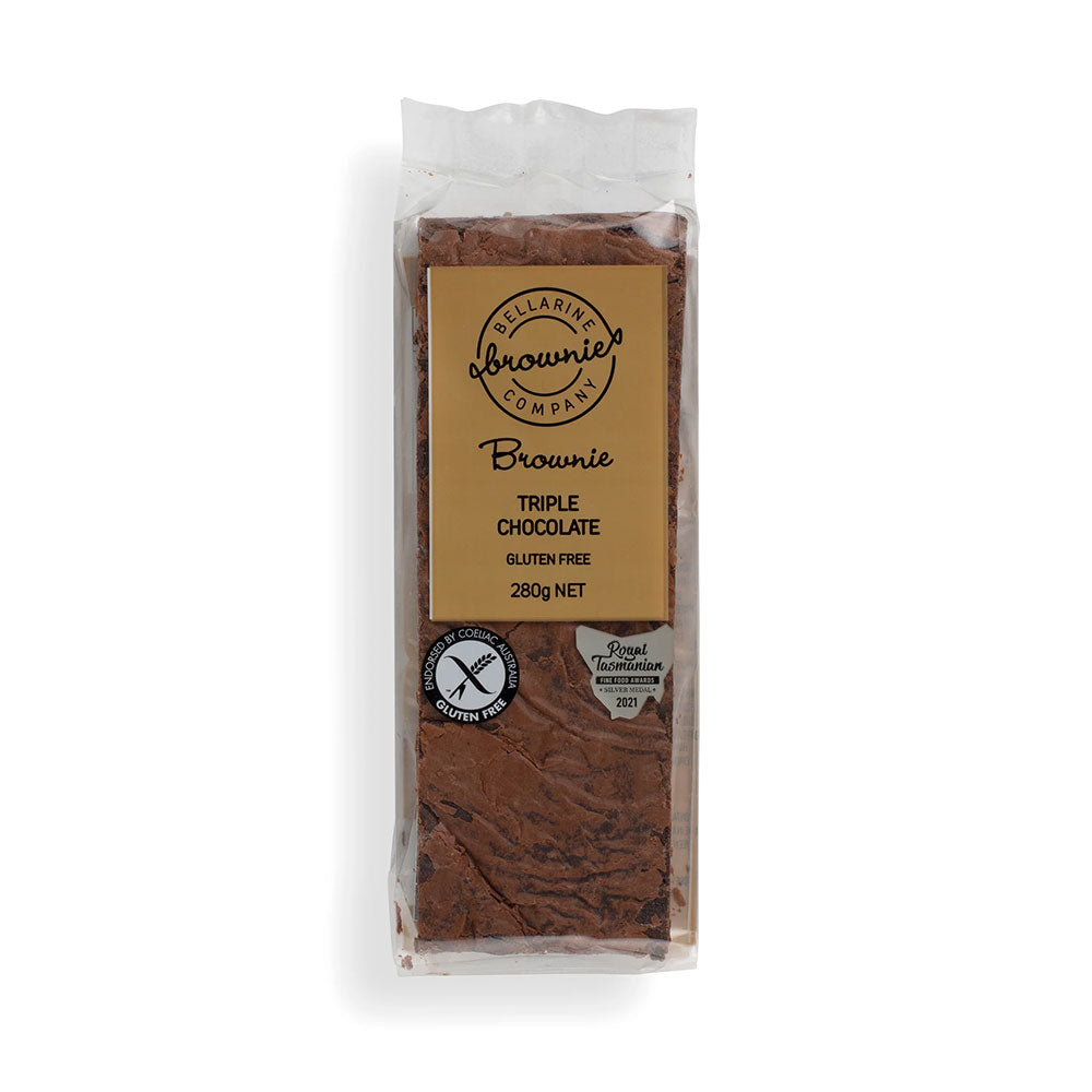 BELLARINE BROWNIE COMPANY Triple Chocolate Brownie