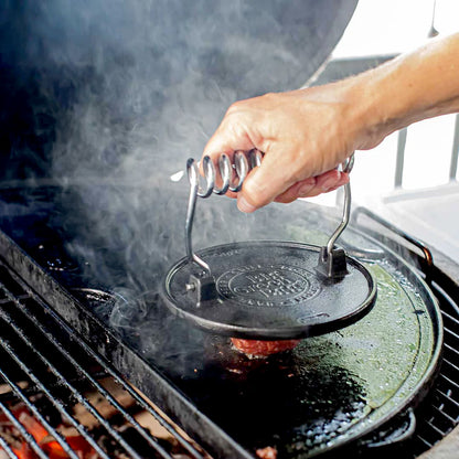 BIG GREEN EGG Cast Iron Grill Press