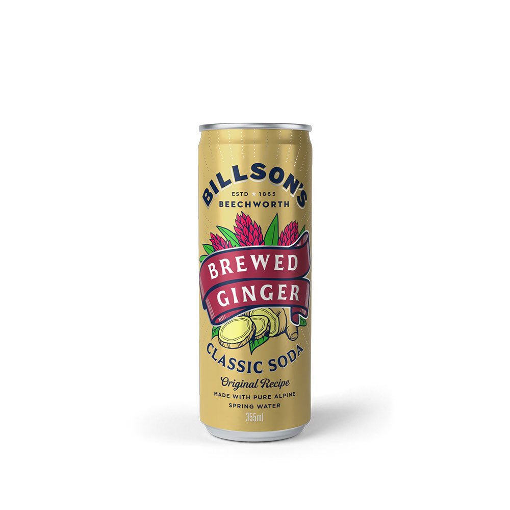 BILLSON'S Brewed Ginger Classic Soda
