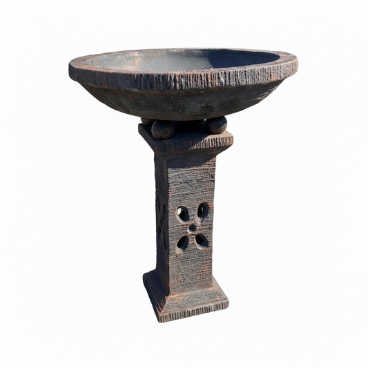 Bird Bath No Sticker White Background