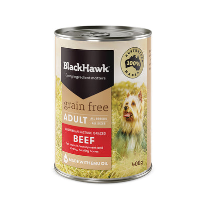 BLACK HAWK Grain Free Lamb Wet Adult Dog Food