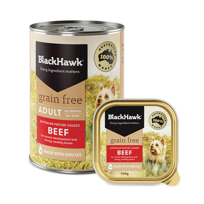BLACK HAWK Grain Free Lamb Wet Adult Dog Food