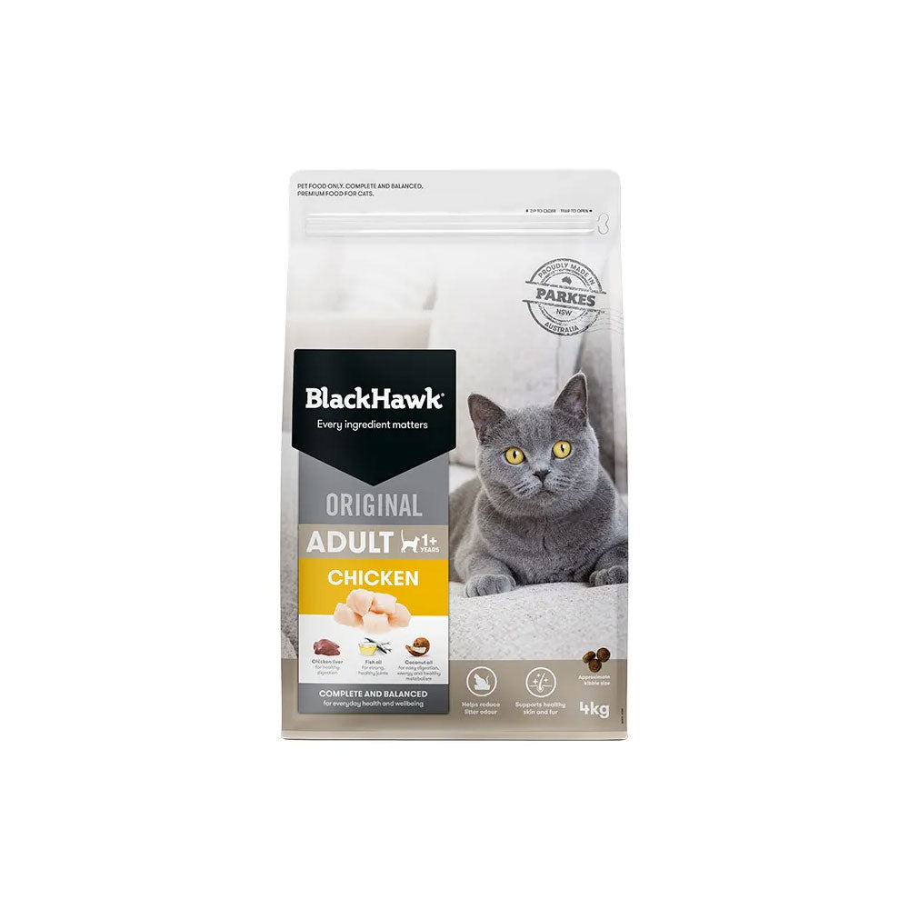 BLACK HAWK Chicken Original Adult Cat Food
