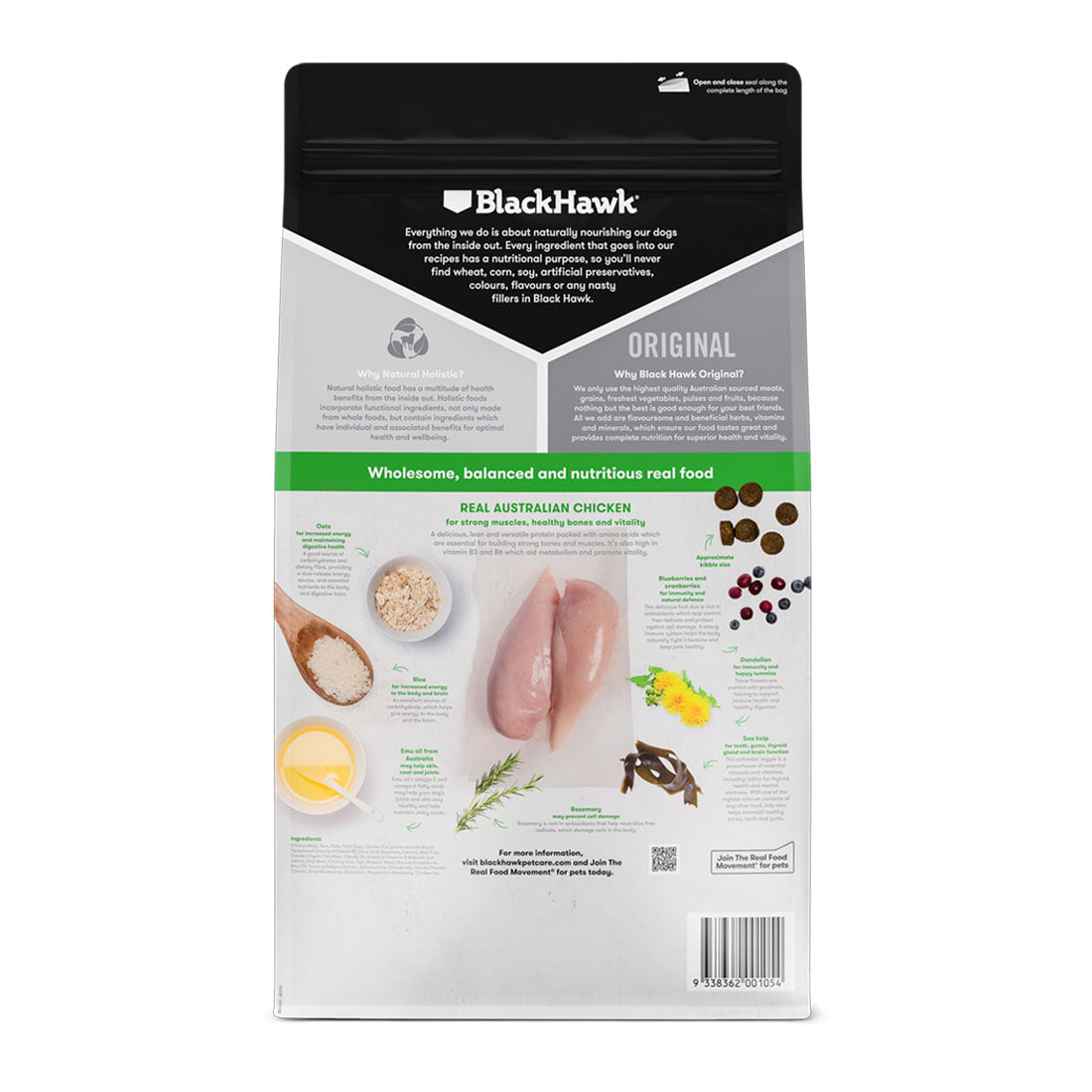 BLACK HAWK Original Adult Chicken & Rice
