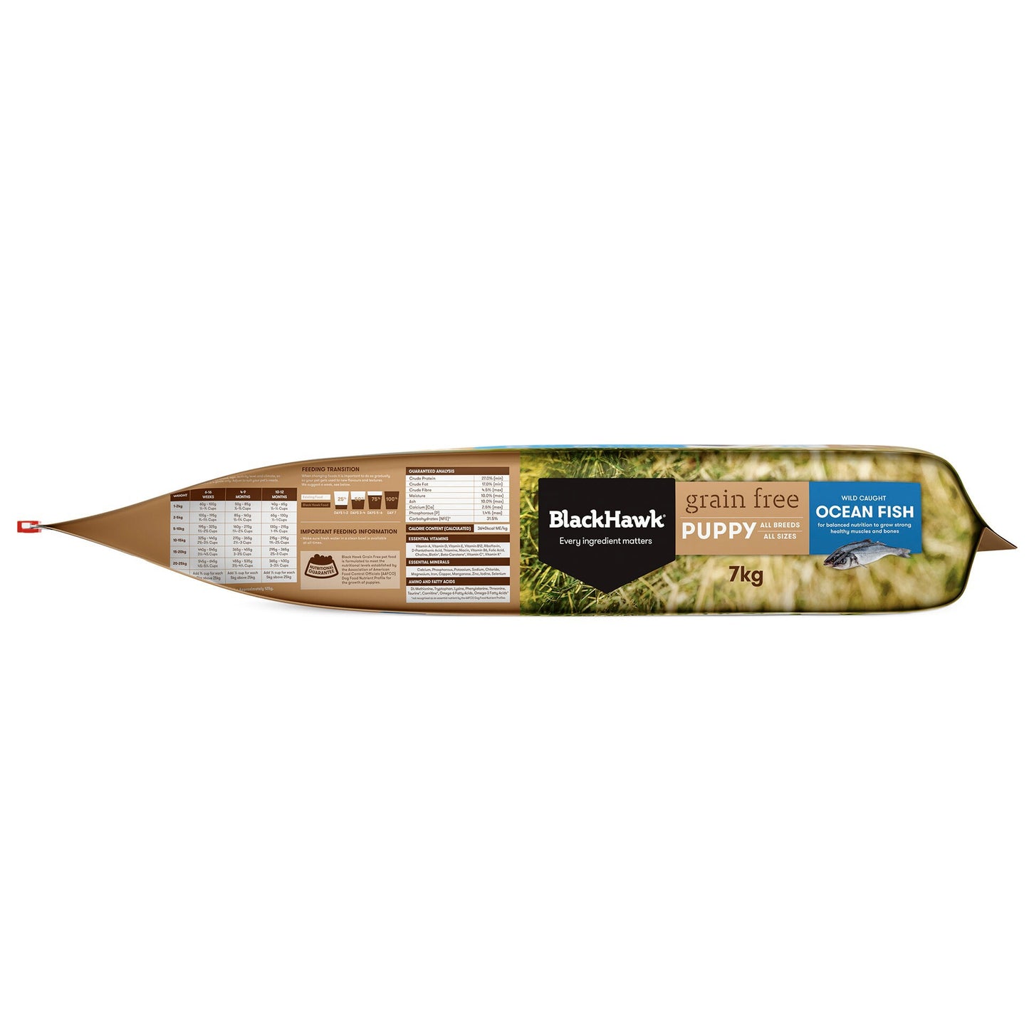 BLACK HAWK Original Puppy Grain Free Ocean Fish