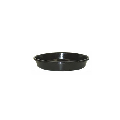 RYSET Black Plastic Saucers