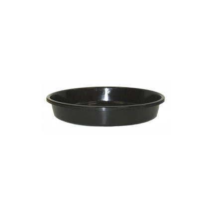 RYSET Black Plastic Saucers