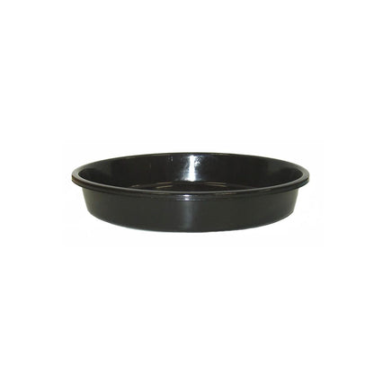 RYSET Black Plastic Saucers