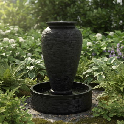 Vase Ripple Garden Water Feature