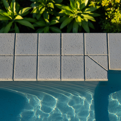 Bluestone Pavers Pool - More Water