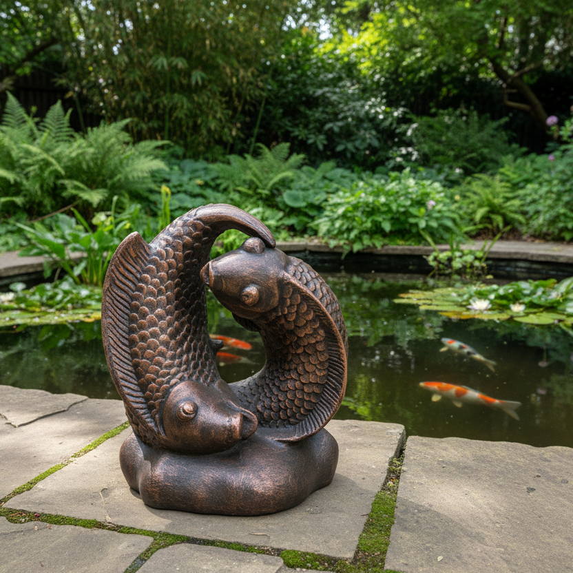 Fish Garden Statue