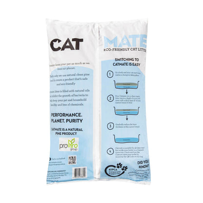CATMATE Wood Pellet Cat Litter