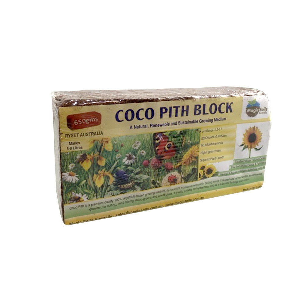 MAGIC SOILS AUSTRALIA Coco Pith Block