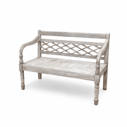 cross backed bench